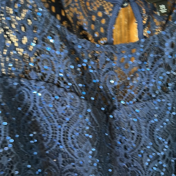 Sparkle in a blue party dress from Torrid - Picture 4 of 6